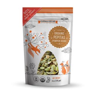 Karmalize.Me Organic Pumpkin Seeds -- 6 oz