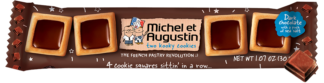 Michel et Augustin 4 Cookie Squares Dark Chocolate -- 30g (1.07 oz)