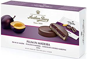 Anthon Berg Marzipan Plum in Madeira -- 220g