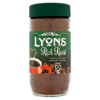 Lyons Instant Coffee Rich Roast Coffee -- 90g