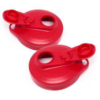 Masontops Wide Mouth Lid Red -- 2 Pack