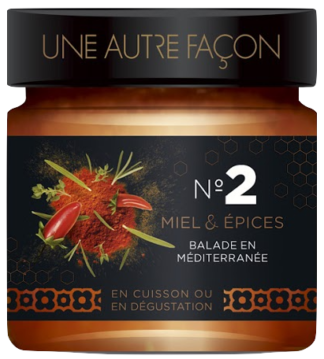 Une Autre Façon Honey with Spices 2 Mediterranean Ramble -- 270g (9.5 oz)