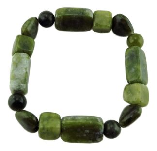 The Connemara Marble Multi Shape Bead Bracelet