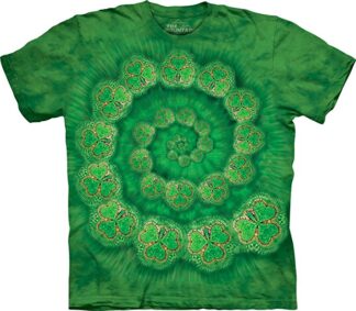 The Mountain Shamrock Spiral T-Shirt-XL