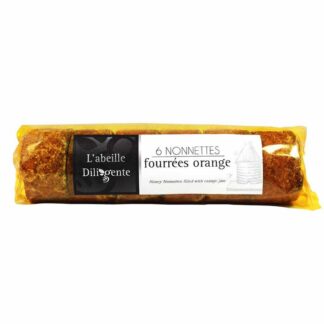 L'Abeille Diligente 6 Nonnettes Fourrées Orange -- 200g (7 oz)