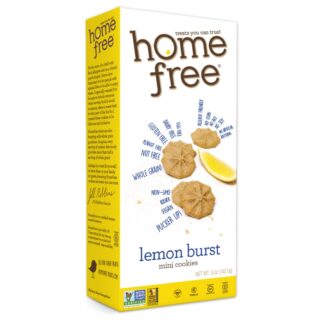 Homefree Crunchy Lemon Burst Mini Cookies -- 5 oz