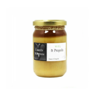 L'Abeille Diligente Honey with propolis -- 250g (8.8 oz)