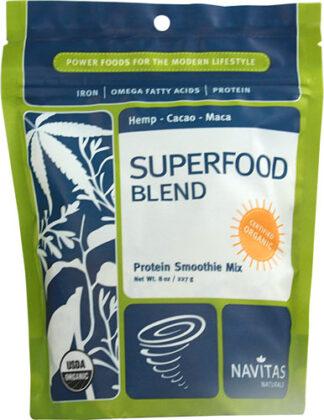 Navitas Naturals Superfood Blend Protein Smoothie Mix -- 8 oz