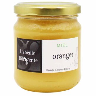 L'Abeille Diligente Orange blossom honey -- 250g (8.8 oz)