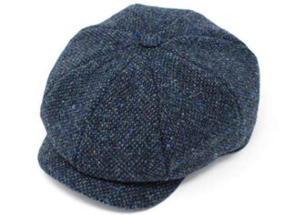 Hanna Hats Men's Donegal Tweed JP Cap