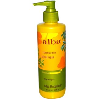 Alba Bontanica Coconut Milk Facial Wash – 8 fl oz