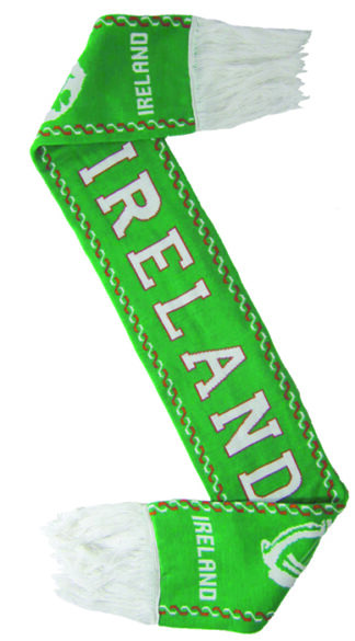 Ireland Soccer Scarf Green MAL SCIRE GRN