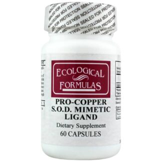 Ecological Formulas Pro-Copper S.O.D. Mimetic Ligand -- 60 Capsules