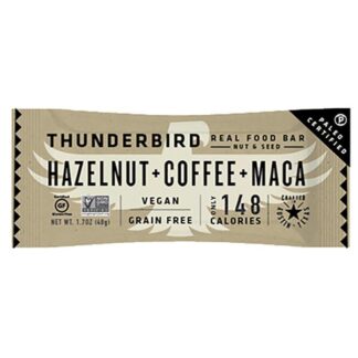 Thunderbird Bar Hazelnut Coffee Maca Nut & Seed Bar -- 1 Bar