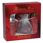 Aura Cacia Renewing Rose Aromatherapy Gift Set -- 1 Set