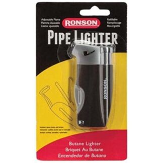 Ronson Butane Pipe Lighter with Pipe Tools -- 1 Unit