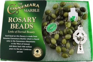 The Connemara Marble Rosary Beads Oval