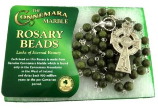 The Connemara Marble Rosary Beads Round
