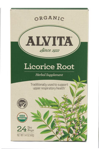 Alvita Organic Licorice Root -- 24 Tea Bags