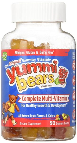Yummi Bears Multi-Vitamin & Mineral -- 90 Gummy Bears
