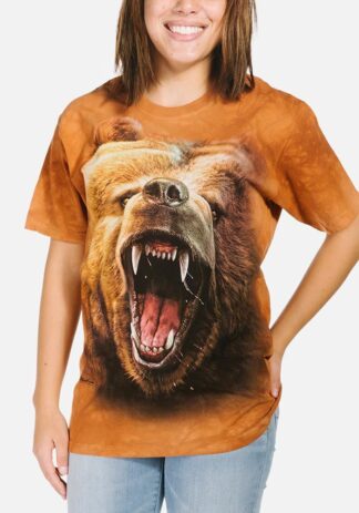 The Mountain Grizzly Growl T-Shirt X-Large