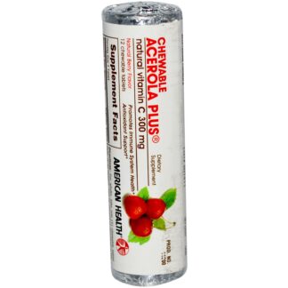 American Health Chewable Acerola Plus Roll – 12 Tabs