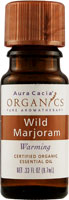 Aura Cacia Marjoram (Wild), Essential Oil, CERTIFIED ORGANIC