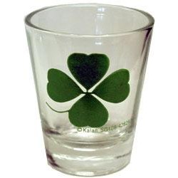 4 Leaf Clover Shot Glass