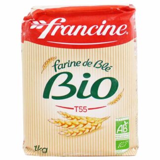 Francine Organic Wheat Flour -- 1kg (2.2 Lb)