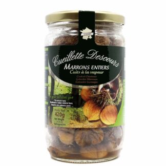 Concept Fruits Whole Roasted Chestnuts in a Jar – 420g (14.8 oz)