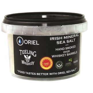 Oriel Teeling Whiskey Smoked Sea Salt -- 9 oz 255g