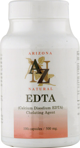 Arizona Natural Products Calcium Disodium EDTA 500 mg -- 100 Cap
