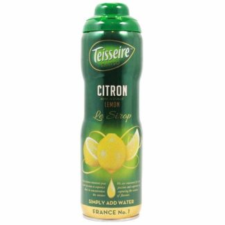 Teisseire Lemon Syrup -- 600ml (20.3 fl oz)
