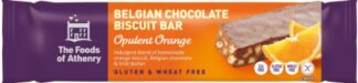 The Foods Of Athenry Belgian Chocolate Biscuit Bar – Opulent Orange -- 55g