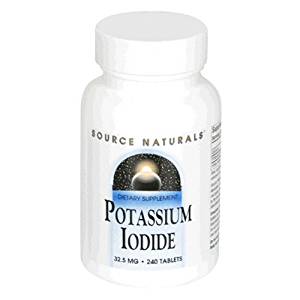 Source Naturals Potassium Iodide 32.5 mg -- 240 Tablets