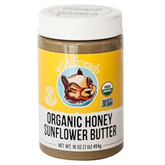 Wild Friends Organic Honey Sunflower Seed Butter -- 16 oz.