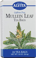 Alvita Mullein Leaf Tea -- 24 Tea Bags