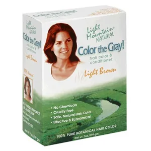 Light Mountain Color The Gray Light Brown -- 7 fl oz