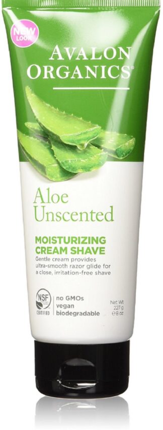Avalon Organics - Aloe Unscented Shaving Cream