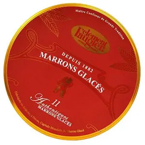 Clément Faugier Marrons Glaces Candied Chestnuts Candied Chestnuts Vacuum-Packed Tin -- 260g (9.2 oz)