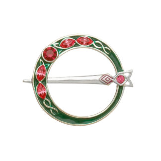 Amethyst Dublin Irish Dancing Brooch DB110