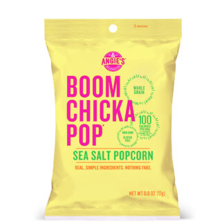Angie's Sea Salt Popcorn Snack Size -- .6 oz