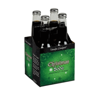 Grandpa Lundquist Christmas Soda Julmust -- 12 oz