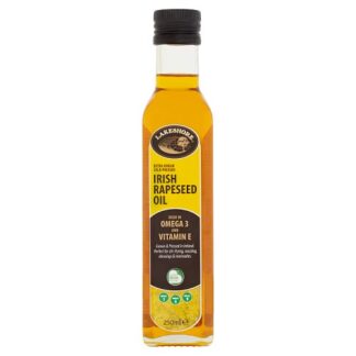 Lakeshore Extra Virgin Cold Pressed Irish Rapeseed Oil -- 250ml (8.8oz)