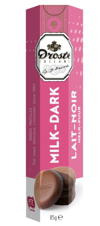 Droste Milk and Dark Chocolate Pastilles -- 3 oz (85 g)