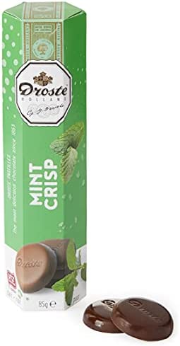 Droste Dark Mint Crisp Chocolate Pastilles -- 3 oz (86 g)