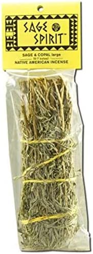 Sage Spirit Smudge Wands Sage and Copal 7"