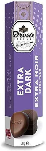 Droste Extra Dark Chocolate Pastilles -- 3 oz (85 g)