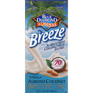 Blue Diamond Almond Breeze Almond Coconut Vanilla – 32 Oz
