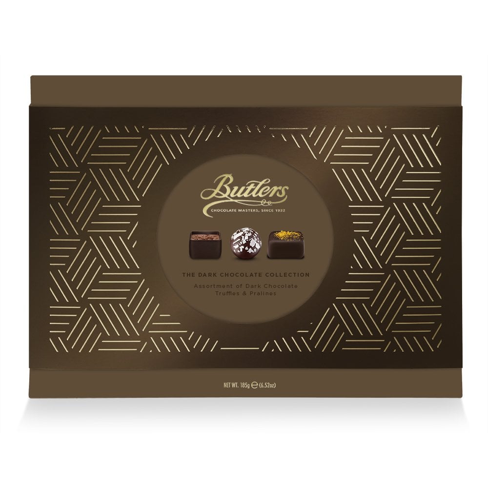 Butlers Irish Chocolate The Dark Chocolate Collection Gift Box — 185g ...
